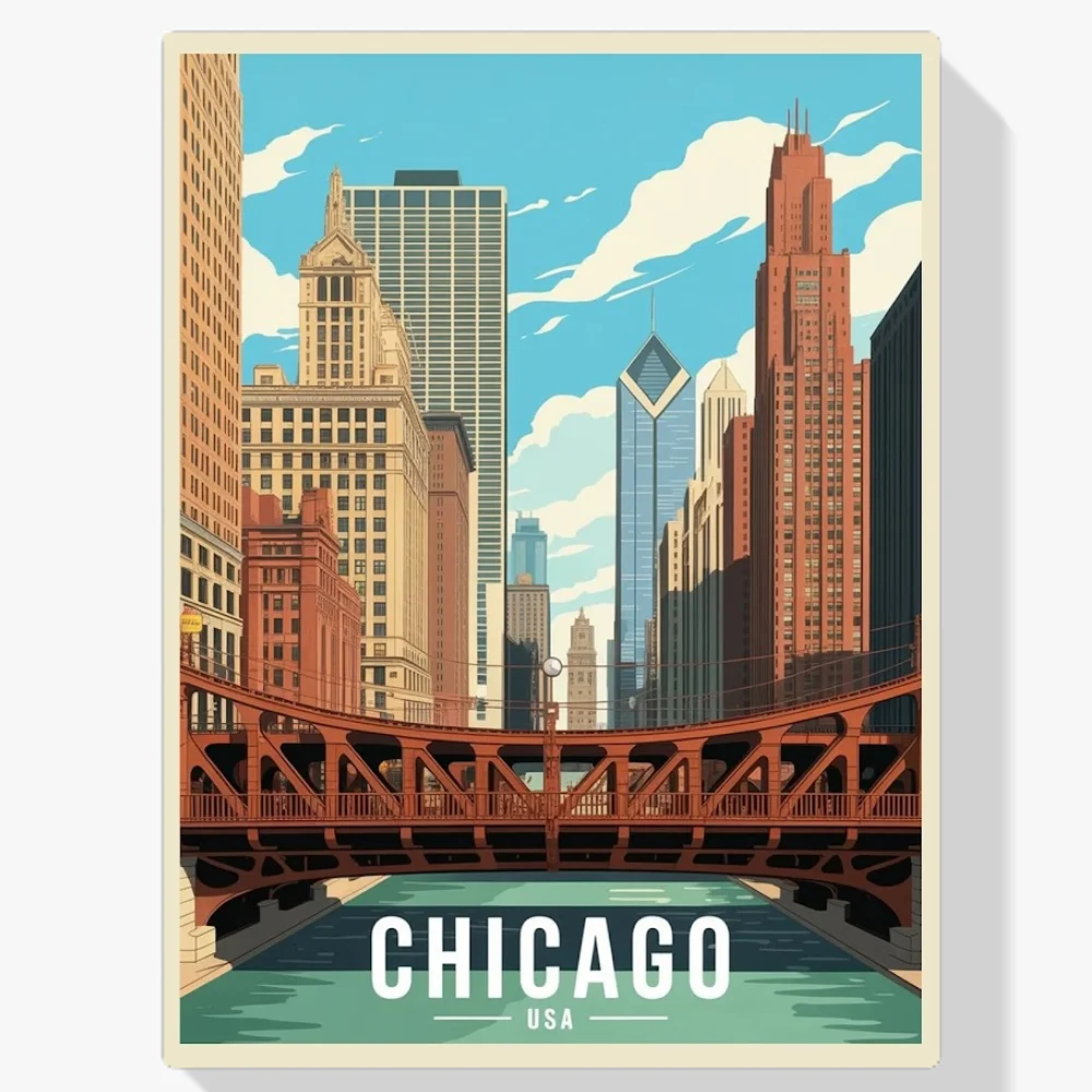Pintar por Números - Chicago, EE. UU_V2